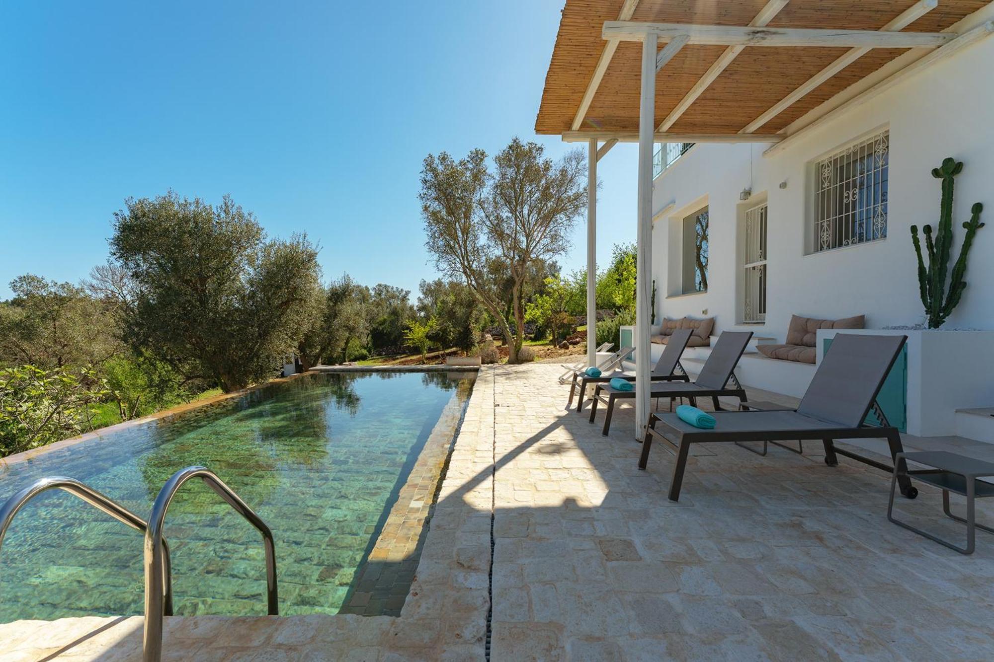 Trullo Turchese Fabiola Villa เชจลีเมสซาปิกา ภายนอก รูปภาพ